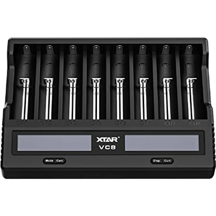 Xtar Ladegeräte VC8 für Li-Ion & Ni-MH Akkus – Bild 8