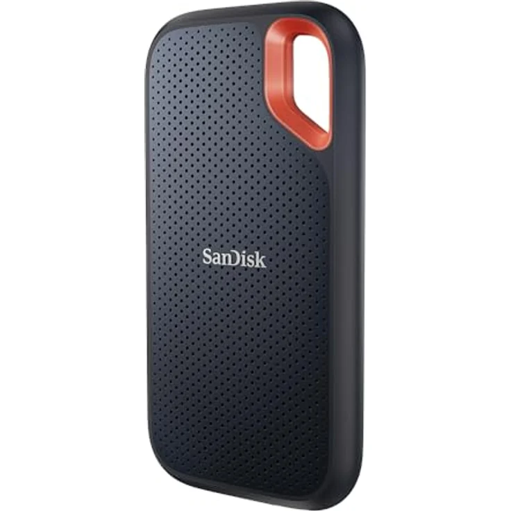 SanDisk Extreme Portable SSD 8 TB, Tragbare NVMe SSD mit bis zu 1.050 MB/s Lesegeschwindigkeit, Wasser- und staubbeständig, Schwarz – Bild 3