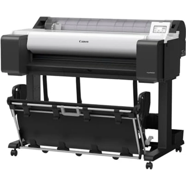 Canon imagePROGRAF TM-355, Groformatdrucker mit WLAN und Ethernet, Tintenstrahl, 2400 x 1200 DPI, A0 Randlosdruck, Schwarz – Bild 2
