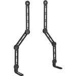 my wall Universal Soundbar-Halterung HZ32-2L – Soundbar TV Halterung, für Bildschirme bis 90 Zoll, Platzsparend, neig- und schwenkbar, belastbar bis 15kg, Montage am Bildschirm, VESA-kompatibel