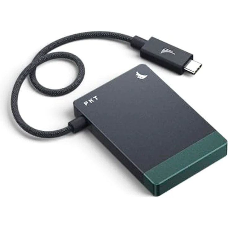 Angelbird Card Reader PKT SD, SDXC UHS-I/UHS-II Kartenlesegerät mit 5 Gb/s Übertragungsgeschwindigkeit – Bild 1