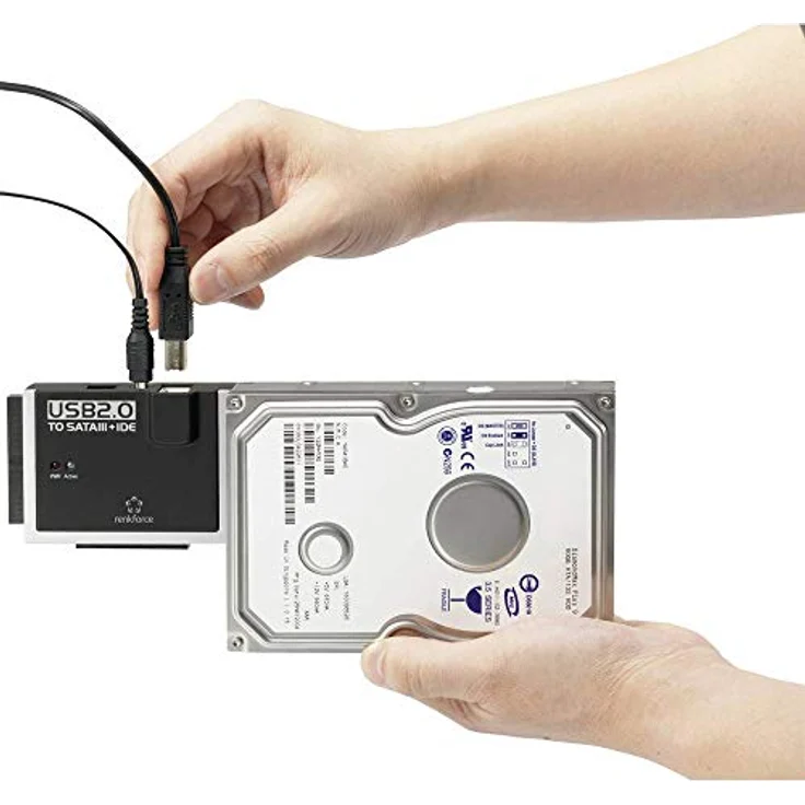 Renkforce USB 2.0 zu IDE+SATA Konverter (1277995) – Bild 5