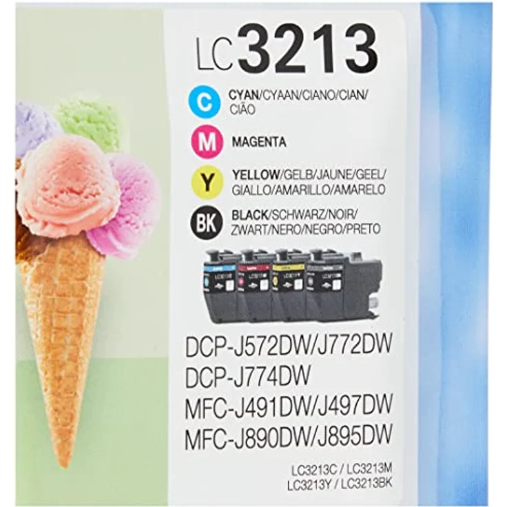 Brother lc3213val Tintenpatrone ? Cyan-Magenta-Gelb-Schwarz – Bild 3