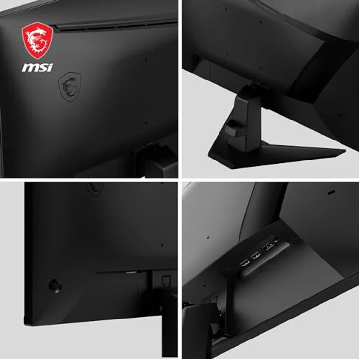 MSI G255F, 24,5-Zoll FHD Gaming-Monitor mit Rapid IPS-Panel, 180 Hz, 1 ms Reaktionszeit, 99% sRGB, Adaptive-Sync, DP 1.2a, HDMI 2.0b CEC – Bild 4