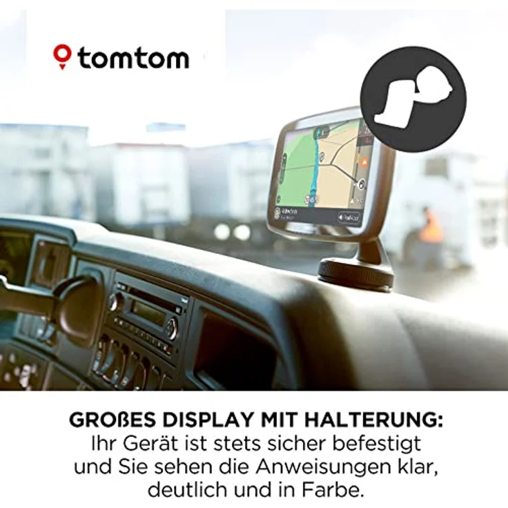 TomTom Go 620 Professional, LKW-Navigationsgerät mit 15,2 cm (6 Zoll) Touchscreen, lebenslangen Karten-Updates und Wi-Fi, schwarz – Bild 5
