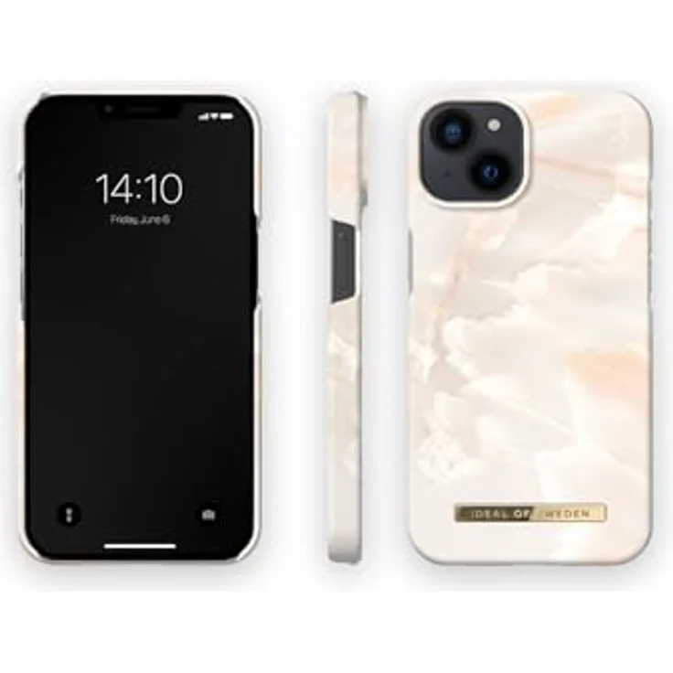 iDeal Of Sweden iPhone 14 Fashion Case Rose Pearl Marble – Bild 2
