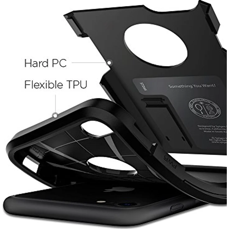 Spigen Tough Armor 2 für Apple iPhone 7-8 - Schwarz – Bild 5