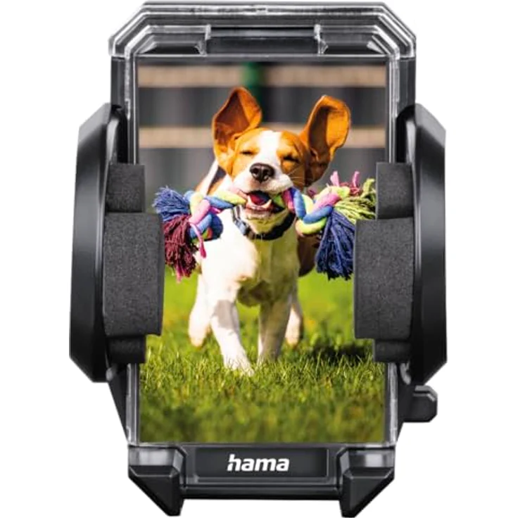 Hama Multi Handy-Kfz-Halterung Saugnapf, Lüftungsgitter 360° drehbar Passend für Breite: 40-110mm – Bild 4