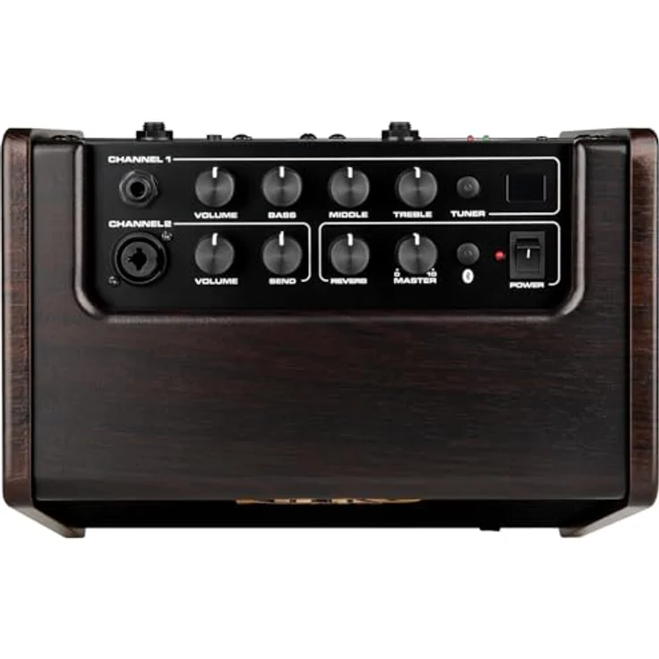 Nux AC-25 Tragbarer Akustik-Gitarren-Verstärker (25,00 W) mit Bluetooth und Drum Machine – Bild 5
