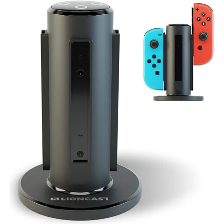 Lioncast Joy-Con Quad-Charger für Nintendo Switch, Controller Ladestation mit stabilem Stand, LED-Ladeanzeige – Bild 9
