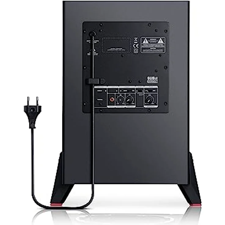 Teufel CONSONO 35 MK3 5.1 Set - Heimkino mit Micro-HiFi-Satelliten, Höhe Sprachverständlichkeit, Starker Subwoofer(optional kabellos) - Schwarz – Bild 4