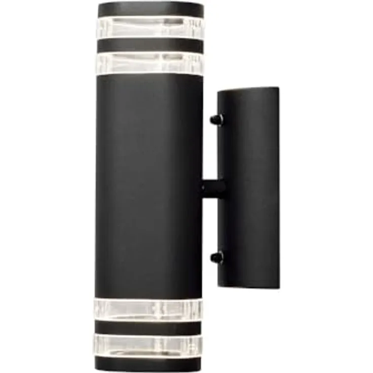 Konstsmide Wandleuchte Modena | schwarz | modern | outdoor | GU10-Fassung | 7516-750