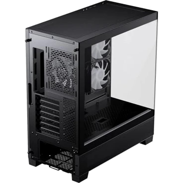 Phanteks XT View (E-ATX, Mini ITX, mATX, ATX), PC Gehäuse, Schwarz – Bild 4