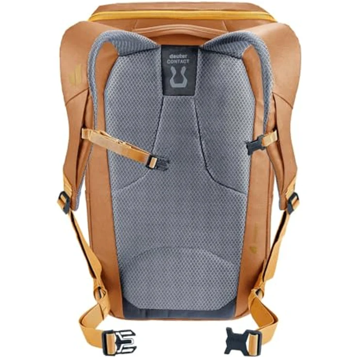 deuter Laptoprucksack UP Stockholm LTD, 22L Rucksack mit gepolstertem Laptopfach für 16 Zoll Laptops, ergonomisches Tragesystem, Farbe Cinnamon hellbraun – Bild 5