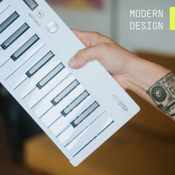 Arturia KeyStep mk2, 32-tastiger MIDI-Controller mit Aftertouch, polyphonem Step-Sequenzer und OLED-Display – Bild 8