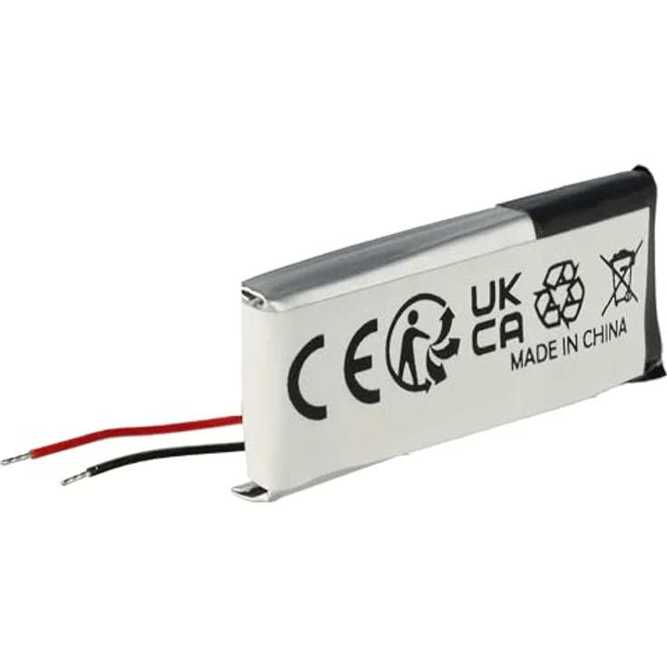 vhbw Akku Ersatz für Plantronics PA-PL002, 73366-01, 70868-01, 140 mAh, 3,7 V, Li-Polymer für Wireless Headset Kopfhörer – Bild 2