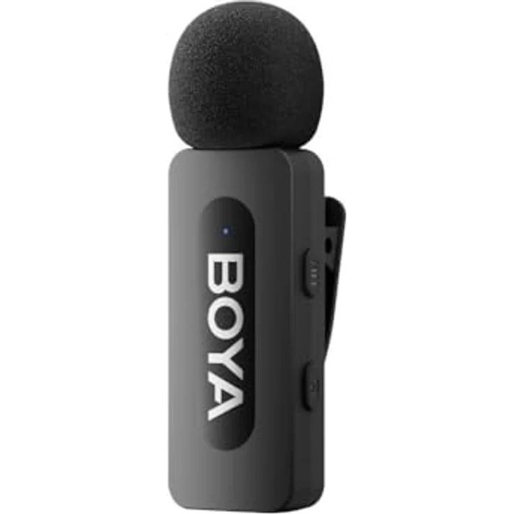 Boya BY-V10 (V2.0), tragbares Dual-Channel-Wireless-Mikrofon mit intelligenter Geräuschunterdrückung – Bild 5