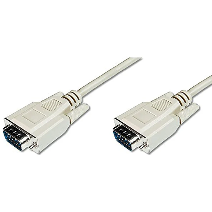Assmann VGA Monitor connection cable. HD15 M/M. 1.8m. 3CF/4C. be (AK-310100-018-E) – Bild 2