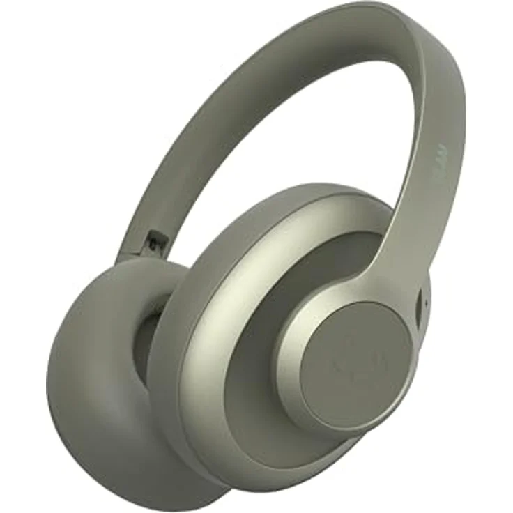 Fresh 'n Rebel Clam Ace Bluetooth Kopfhörer Over Ear mit Hybrid Active Noise Cancelling, 60 Stunden spielzeit, Perfect Calling, Schnellladung, Wind-Noise Cancelling, Tastensteuerung (Grün) – Bild 1