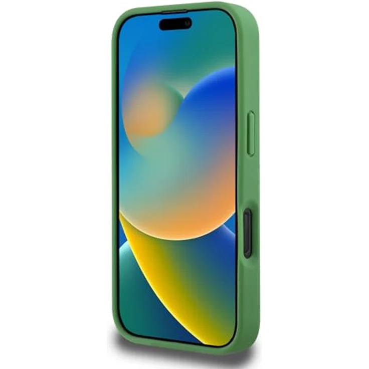 CG MOBILE Lacoste Schutzhülle für iPhone 16, bestickt, Grün – Bild 5