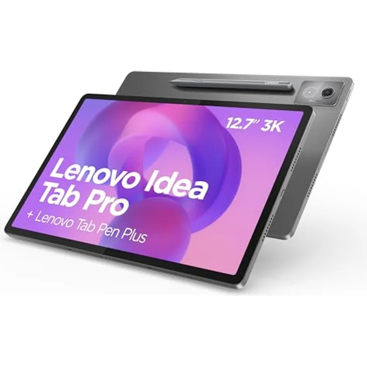 Lenovo Idea Tab Pro TB373FU, 12.7" 3K Tablet mit MediaTek Dimensity 8300, 8GB RAM, IP52, Luna grau