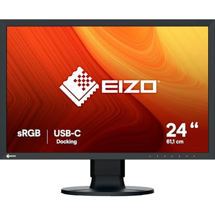 EIZO ColorEdge CS2400R, 24,1" IPS Monitor, 1920 x 1200 WUXGA, 60Hz, sRGB, Hardware-Kalibrierung, USB-C – Bild 2