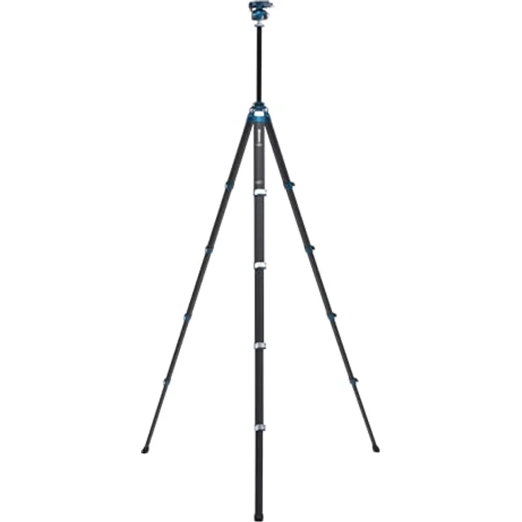 Benro CyanBird TCBC15FS30, Kohlefaser-Stativ-Set mit FS30-Kugelkopf, Schnellwechselplatte und Tragetasche, für DSLR und spiegellose Kameras, 1,18 kg leicht – Bild 3