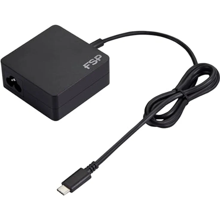 Fortron NB C 100, Universal USB-C Netzteil 65W mit Power Delivery, Schwarz – Bild 1