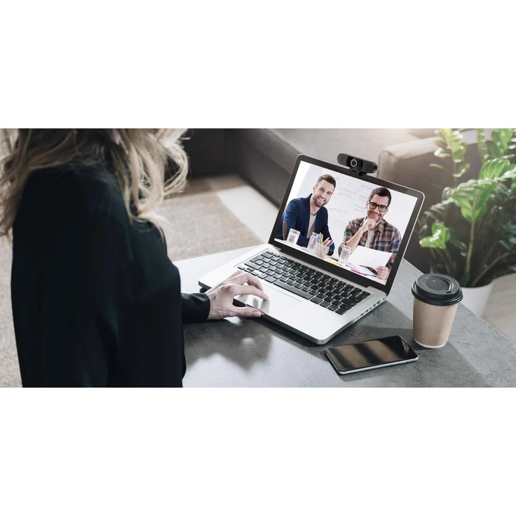 eMeet C980 Pro Webcam 1920 x 1080 Pixel USB Schwarz (EMC980PROBLKDE) – Bild 4