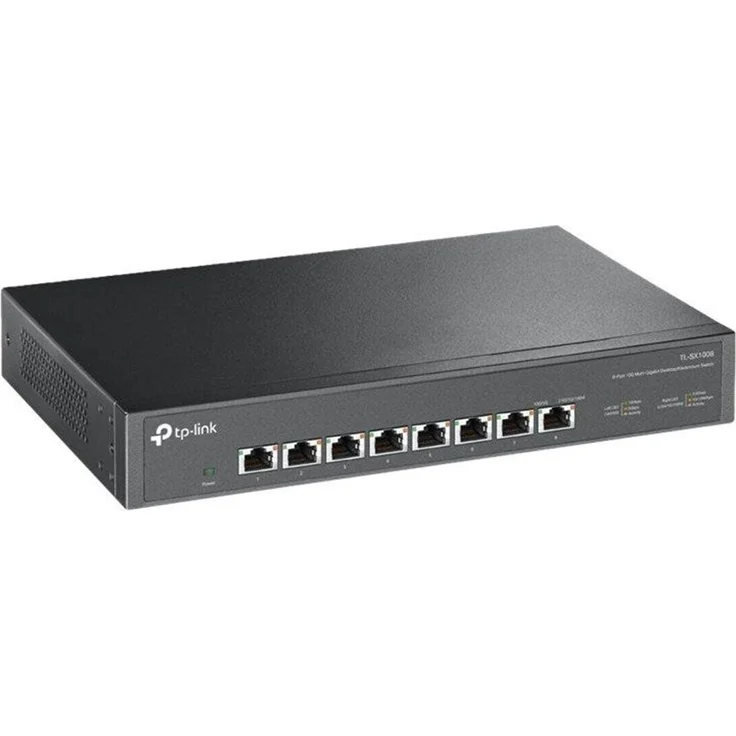 TP-Link TL-SX1008 8-Port 10G Multi-Gigabit Switch – Bild 3