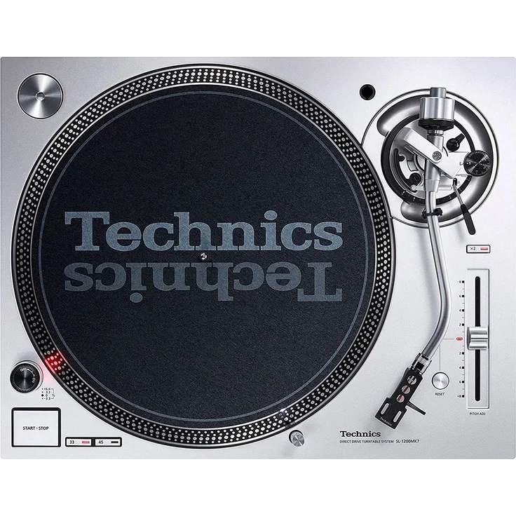 Technics SL-1200MK7 Direktantrieb Plattenspieler silber – Bild 3