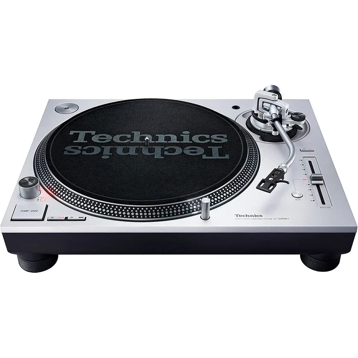 Technics SL-1200MK7 Direktantrieb Plattenspieler silber – Bild 1
