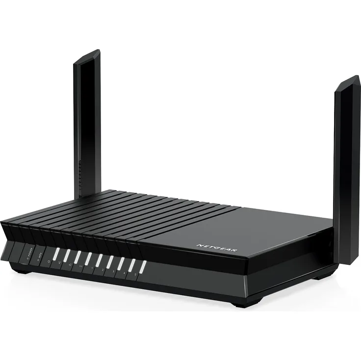 NETGEAR RAX20 - Wireless Router - 4-Port-Switch - GigE, 802.11ax - 802.11a/b/g/n/ac/ax - Dual-Band