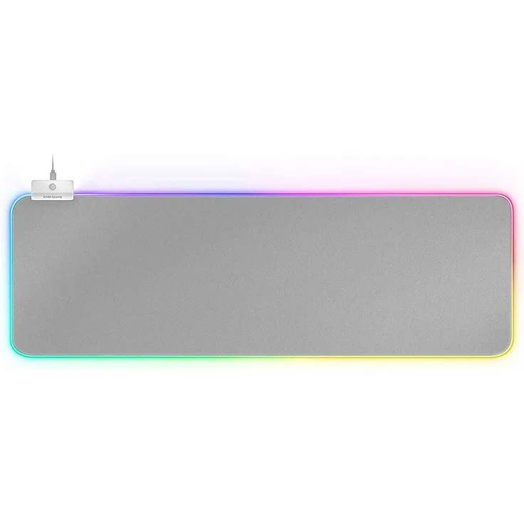 Mauspad Mars Gaming MMPRGB2S LED RGB Weiß