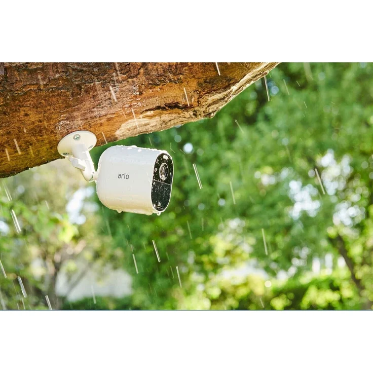 Arlo Essential Spotlight VMC2430 WLAN Überwachungskamera außen, kabellos, 1080p, Farbnachtsicht, Bewegungsmelder, 2-Wege Audio, kein Hub benötigt, 4-Pack, weiß (VMC2430-100EUS) – Bild 8