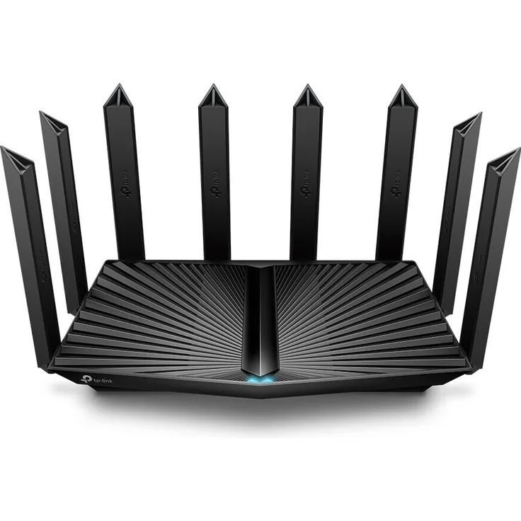 TP-LINK Archer AX90 WLAN-Router Tri-Band (2,4 GHz - 5 GHz - 5 GHz) Schwarz (Archer AX90)