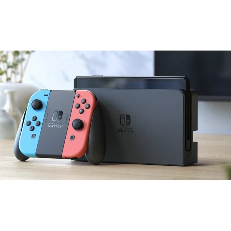 Nintendo Switch OLED-Modell 64 GB, Neon – Bild 3