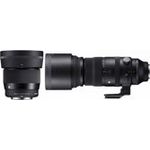 Sigma 56mm 1,4 DC DN + Sigma 150-600mm f5-6,3 DG DN OS (S) E-Mount