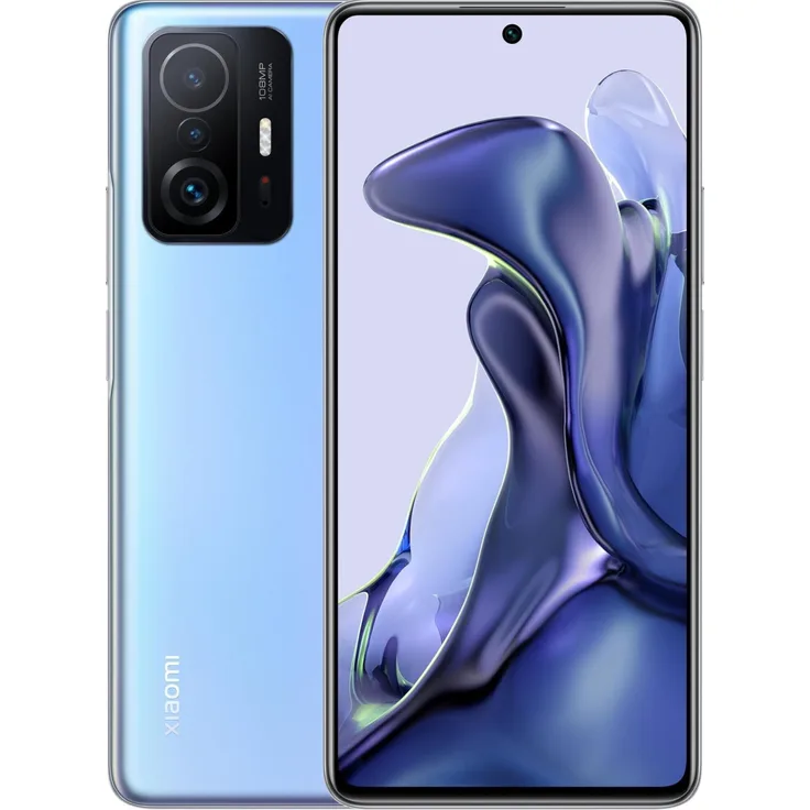 Xiaomi 11T Pro 5G Smartphone 6,67 Zoll AMOLED-Display, 256GB interner Speicher, 8GB RAM, Dual-SIM, Android 11, Celestial Blue
