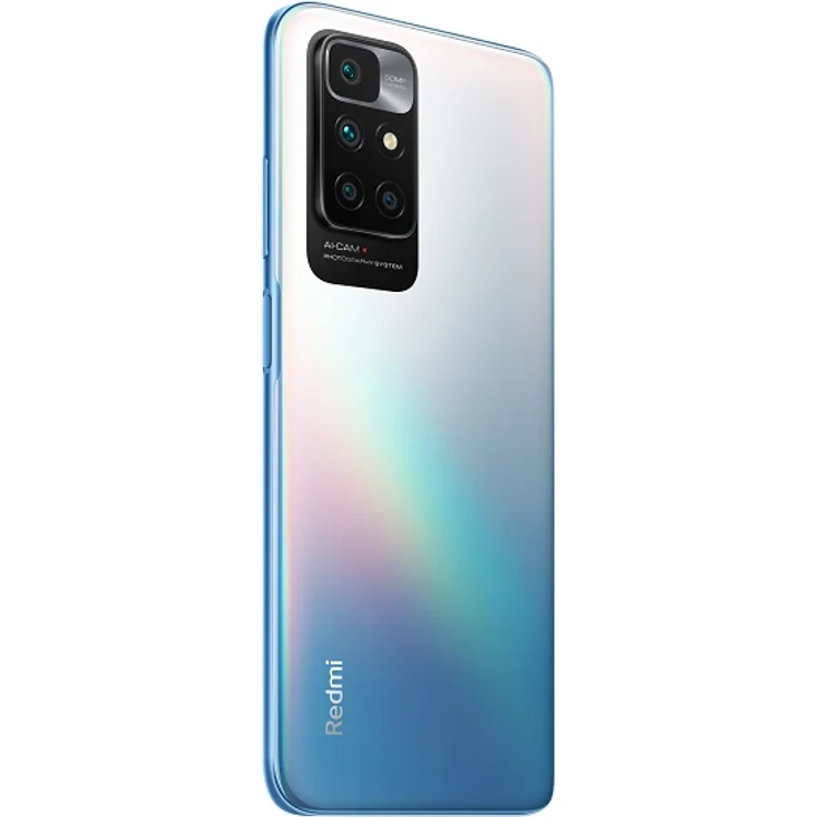 Xiaomi Redmi 10 Smartphone Farbdisplay, 64GB interner Speicher, 4GB RAM, Dual-SIM, Android 11, Sea Blue – Bild 4