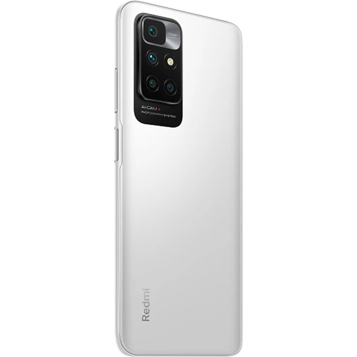 Xiaomi Redmi 10 Smartphone Farbdisplay, 64GB interner Speicher, 4GB RAM, Dual-SIM, Android 11, Pebble White – Bild 4