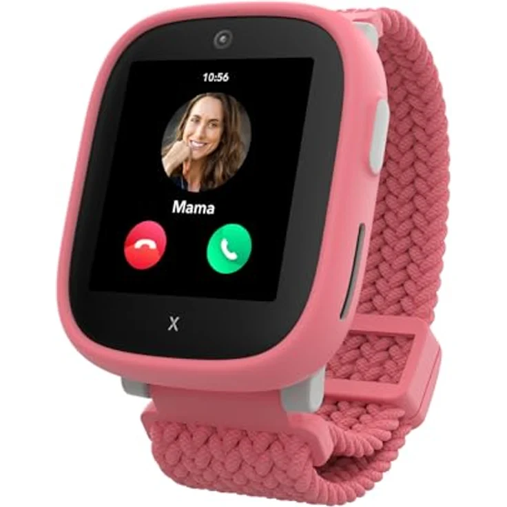 XPLORA X6 Play - wasserdichte Telefon Uhr für Kinder - 4G, Anrufe, Nachrichten, GPS, SOS-Funktion, Kamera, Schrittzähler - 2 Jahre Garantie (ROSA) – Bild 1