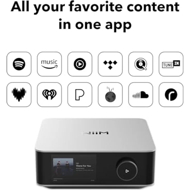 WIIM WiiM Amp Ultra Silver, Audio Streamer mit 100W pro Kanal, Hi-Res Audio und Multiroom-Funktion – Bild 8