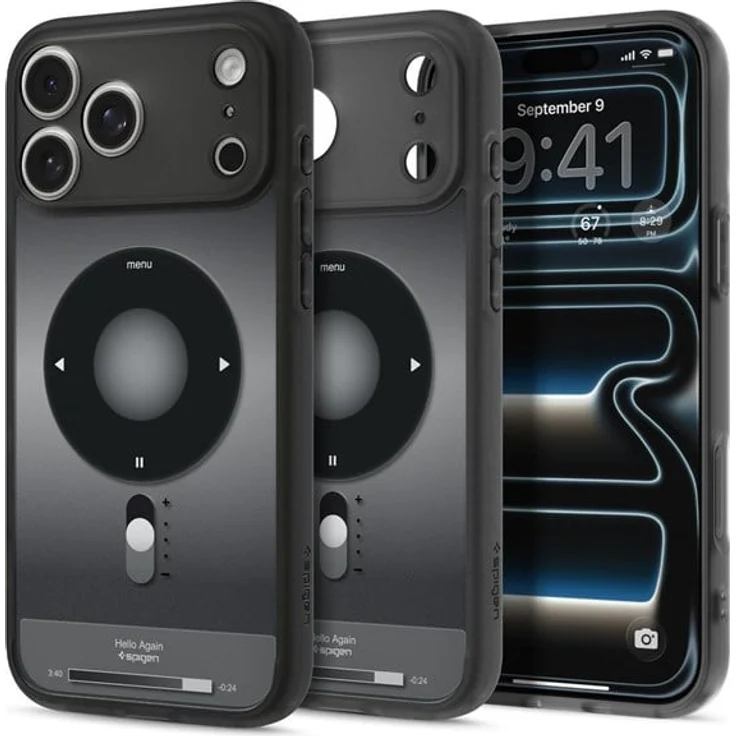 Spigen Ultra Hybrid MagSafe, Schutzhülle für iPhone 18 Pro Max/17 Pro Max, classic black, TPU & PC, MagSafe-kompatibel, Air Cushion Technology