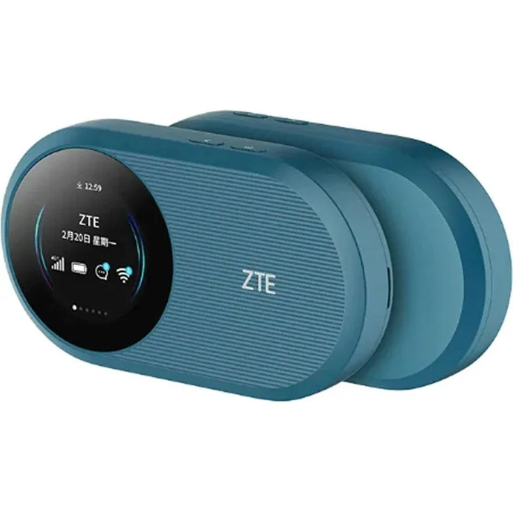 ZTE Router U10S Pro 4G Mobile WiFi6 Hotspot, Türkis, leistungsstarker mobiler Internetrouter