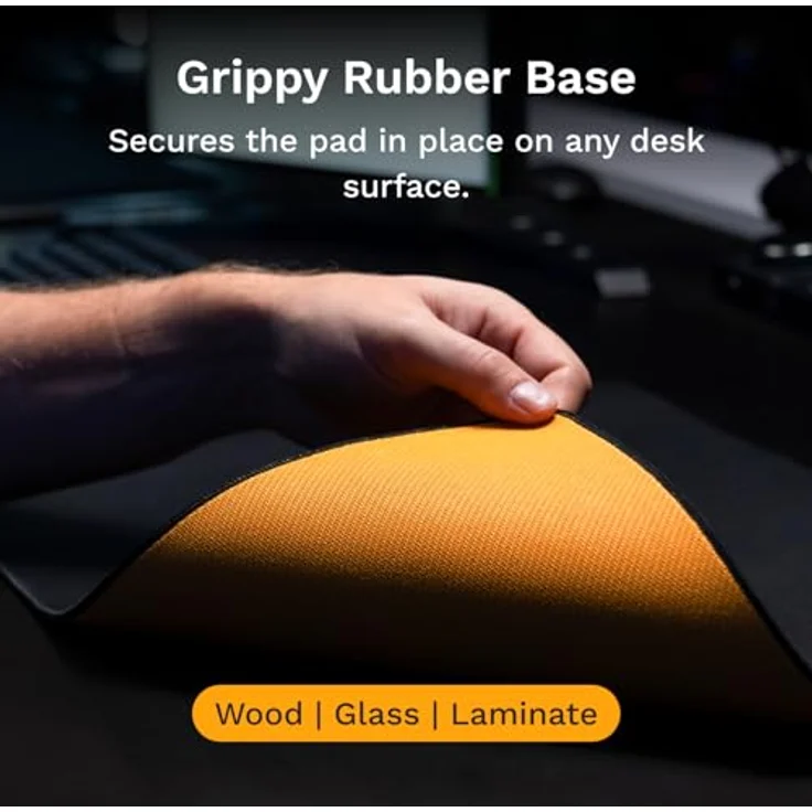 Glorious Gaming Mauspad GMP 2 – XXL – Spritzwasserfestes Mauspad für Geschwindigkeit & Kontrolle, 915mm x 460mm x 3mm – 2XL Tischmatte – Bild 5