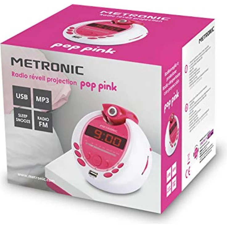 Metronic Miss Angel MP3 Radio Radio-Radiowecker USB-Anschluss – Bild 9