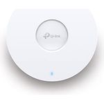 TP-Link EAP653 AX3000 Gigabit Dualband WiFi 6 WLAN Access Point (Omada SDN, zentrales Management, 1 Gigabit Port, nahtloses WLAN-Roaming, 802.3at PoE, kein DC-Adapter) weiß