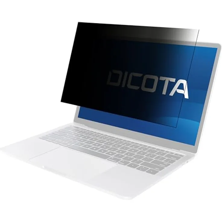 Dicota Privacy Filter D50003-2SM, 2-Way Side-Mounted für 13,3 Zoll (16:9) Laptop, effektiver Blickschutz