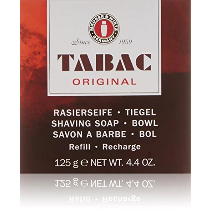 Tabac® Original | Nachfüll-Rasierseife für Tiegel - ermöglicht leichte und gründliche Rasur - Original Seit 1959 | 125g – Bild 1